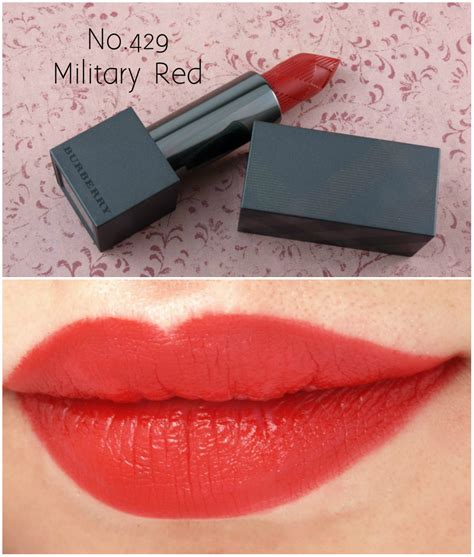 burberry lipstick 425|burberry military red lipstick.